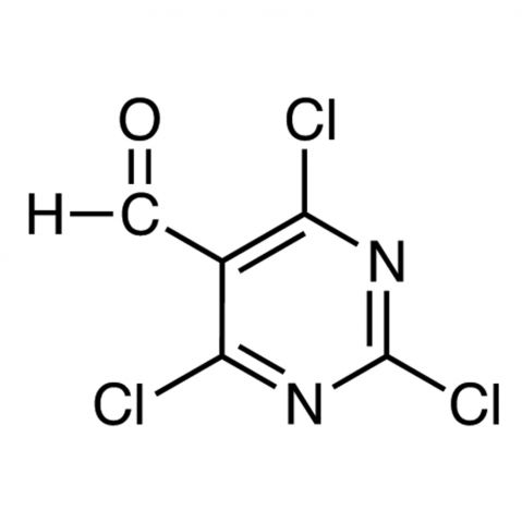 2,4,6-Trichloropyrimidine-5-carboxaldehyde Chemical Structure