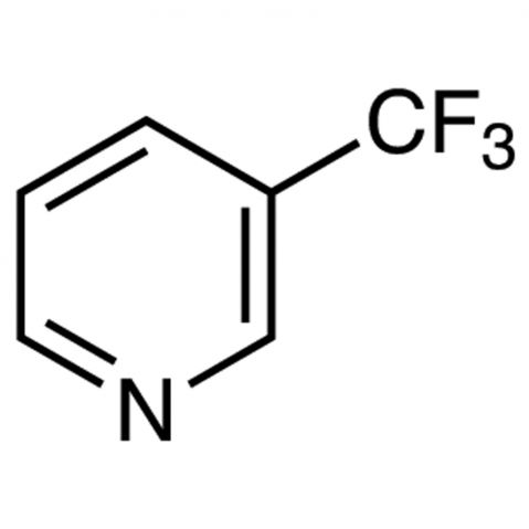 3-(Trifluoromethyl)pyridine Chemische Struktur