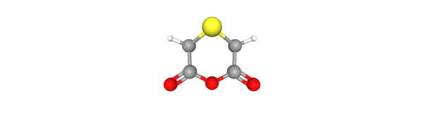 Thiodiglycolic anhydride 化学構造