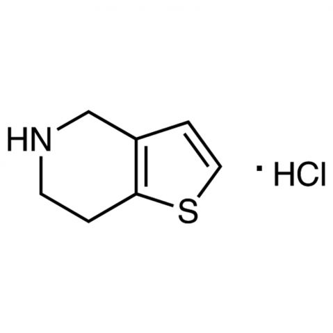 4,5,6,7-Tetrahydrothieno[3,2-c]pyridine Hydrochloride Chemical Structure