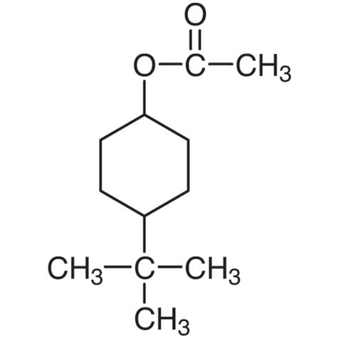 4-tert-Butylcyclohexyl Acetate (cis- and trans- mixture) Chemical Structure