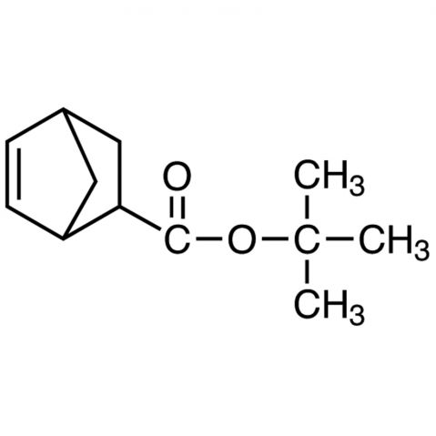 tert-Butyl 5-Norbornene-2-carboxylate (endo- and exo- mixture) 化学構造