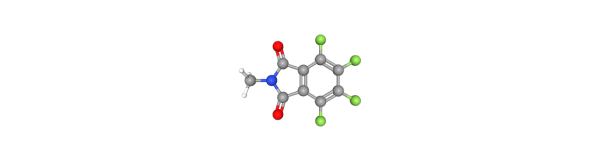 3,4,5,6-Tetrafluoro-N-methylphthalimide 化学構造