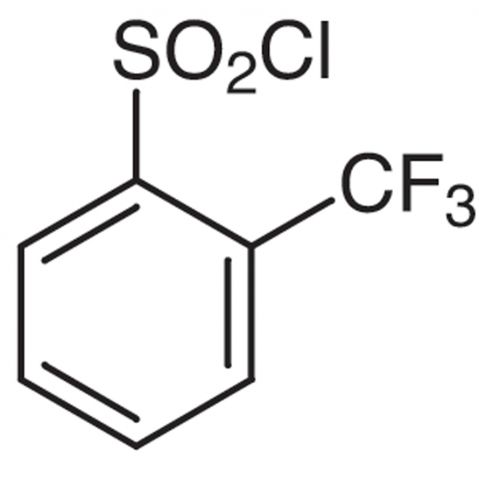 2-(Trifluoromethyl)benzenesulfonyl Chloride 化学構造