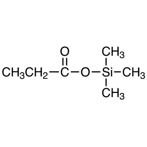 Trimethylsilyl Propionate Chemical Structure