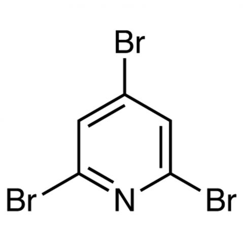 2,4,6-Tribromopyridine 化学構造