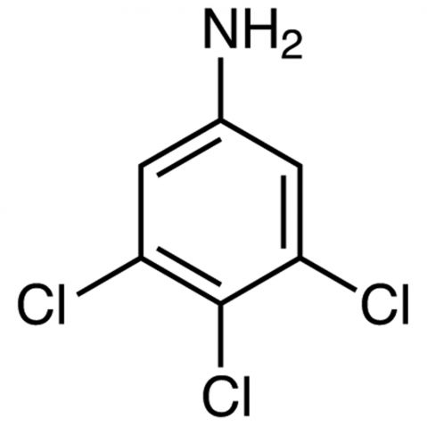 3,4,5-Trichloroaniline Chemical Structure