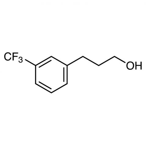 3-[3-(Trifluoromethyl)phenyl]-1-propanol 化学構造