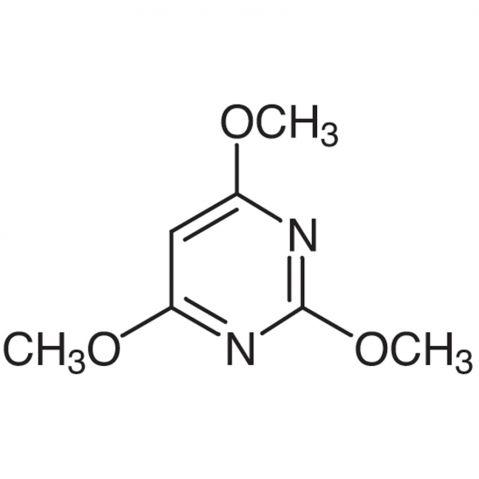 2,4,6-Trimethoxypyrimidine Chemical Structure