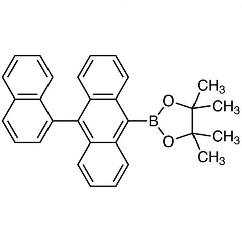 4,4,5,5-Tetramethyl-2-[10-(1-naphthyl)anthracen-9-yl]-1,3,2-dioxaborolane Chemical Structure