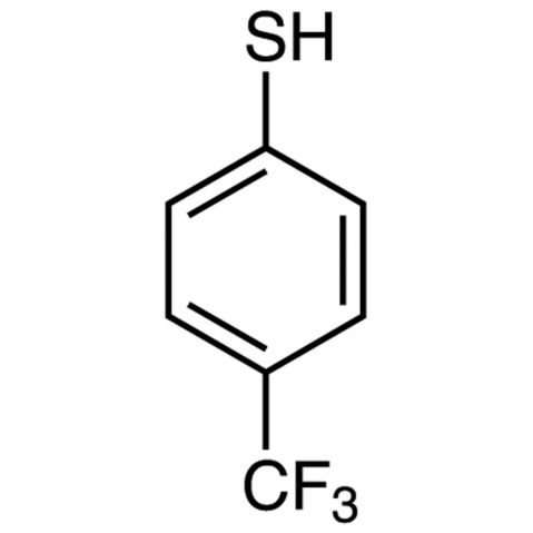 4-(Trifluoromethyl)benzenethiol Chemische Struktur