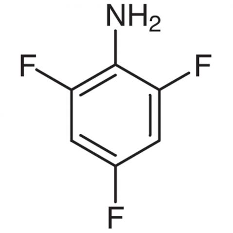 2,4,6-Trifluoroaniline Chemical Structure