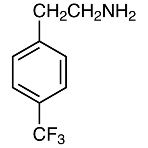 2-(4-Trifluoromethylphenyl)ethylamine 化学構造