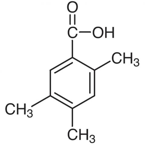 2,4,5-Trimethylbenzoic Acid Chemical Structure