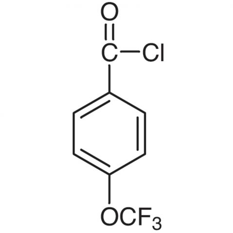 4-(Trifluoromethoxy)benzoyl Chloride Chemical Structure