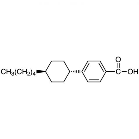 4-(trans-4-Amylcyclohexyl)benzoic Acid Chemical Structure