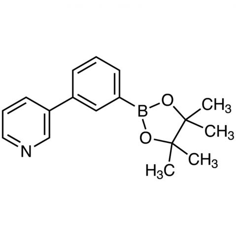 3-[3-(4,4,5,5-Tetramethyl-1,3,2-dioxaborolan-2-yl)phenyl]pyridine Chemical Structure