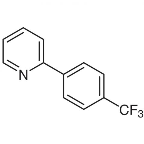 2-[4-(Trifluoromethyl)phenyl]pyridine Chemical Structure