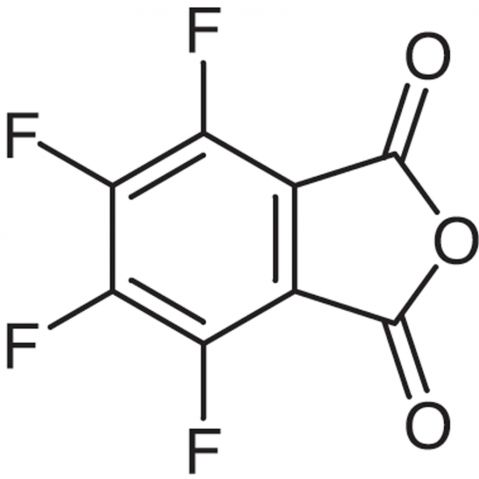 Tetrafluorophthalic Anhydride 化学構造