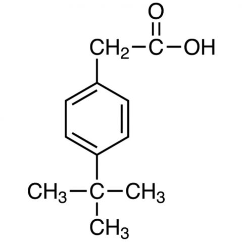 4-tert-Butylphenylacetic Acid Chemical Structure