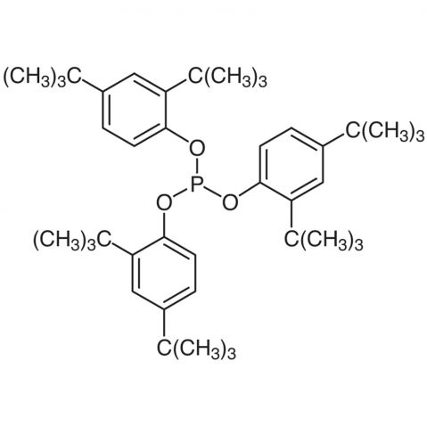 Tris(2,4-di-tert-butylphenyl) Phosphite Chemische Struktur