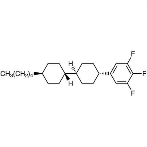 trans,trans-4'-Pentyl-4-(3,4,5-trifluorophenyl)bicyclohexyl Chemical Structure