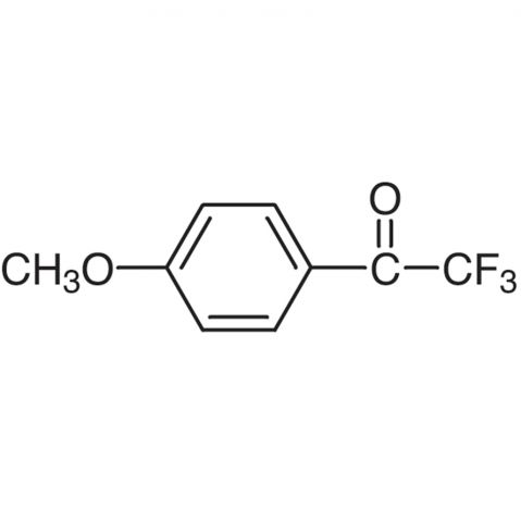 2,2,2-Trifluoro-4'-methoxyacetophenone التركيب الكيميائي