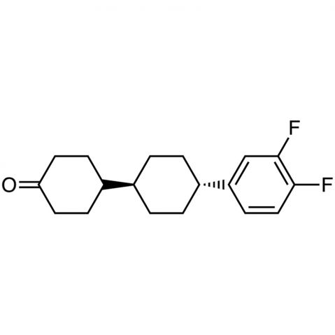 trans-4'-(3,4-Difluorophenyl)bicyclohexyl-4-one Chemical Structure