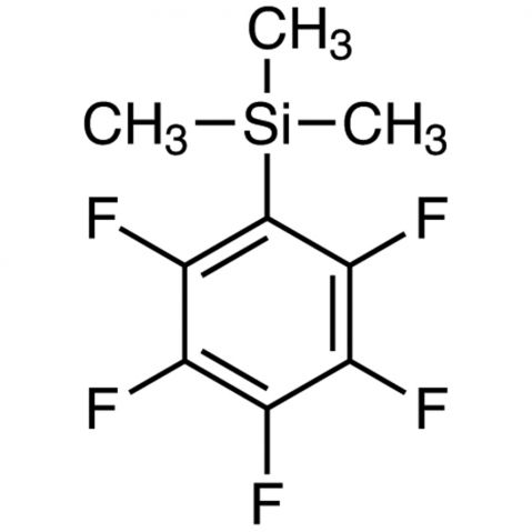 Trimethyl(pentafluorophenyl)silane Chemical Structure