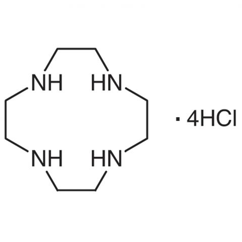 1,4,7,10-Tetraazacyclododecane Tetrahydrochloride Chemical Structure