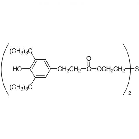 2,2'-Thiodiethylene Bis[3-(3,5-di-tert-butyl-4-hydroxyphenyl)propionate] التركيب الكيميائي