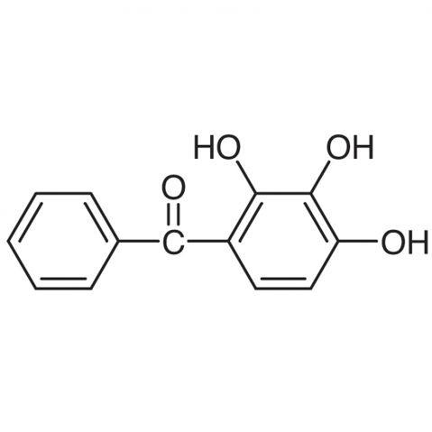 2,3,4-Trihydroxybenzophenone التركيب الكيميائي