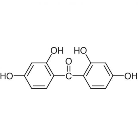 2,2',4,4'-Tetrahydroxybenzophenone Chemical Structure