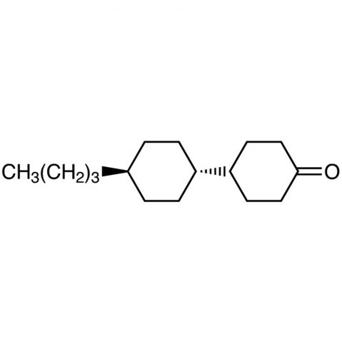 4-(trans-4-Butylcyclohexyl)cyclohexanone 化学構造