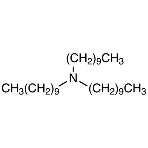 Tri-n-decylamine Chemical Structure