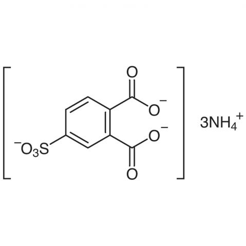 Triammonium 4-Sulfophthalate (contains 3-Sulfophthalate) Chemical Structure