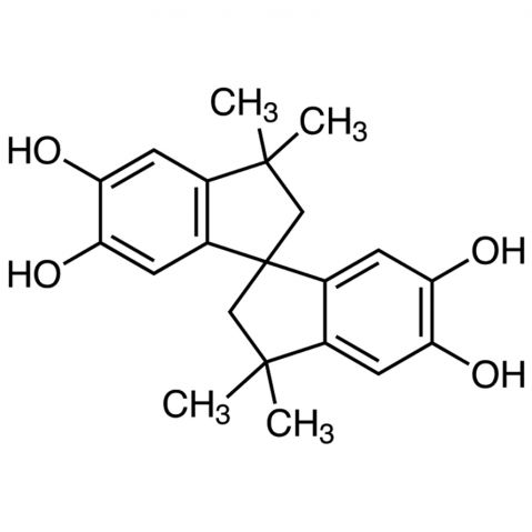 5,5',6,6'-Tetrahydroxy-3,3,3',3'-tetramethyl-1,1'-spirobiindane Chemical Structure