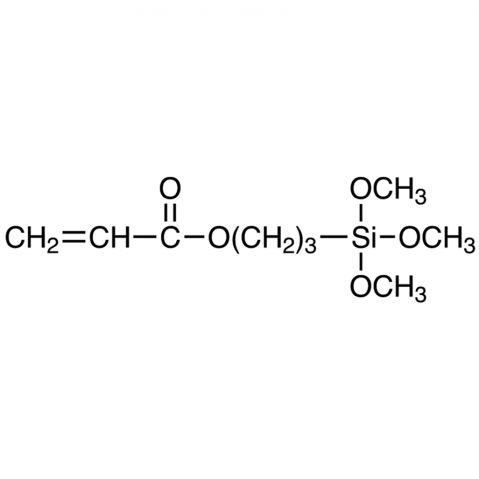 3-(Trimethoxysilyl)propyl Acrylate (stabilized with BHT) Chemical Structure