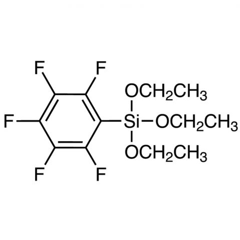 Triethoxy(pentafluorophenyl)silane Chemical Structure