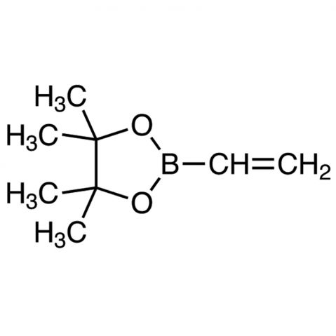 4,4,5,5-Tetramethyl-2-vinyl-1,3,2-dioxaborolane (stabilized with Phenothiazine) Chemical Structure