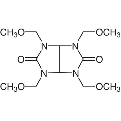 1,3,4,6-Tetrakis(methoxymethyl)glycoluril Chemical Structure