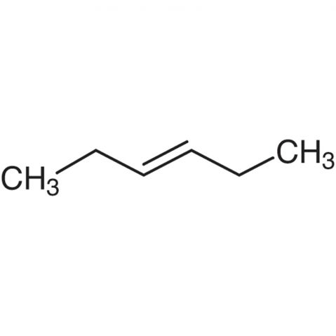 trans-3-Hexene Chemical Structure