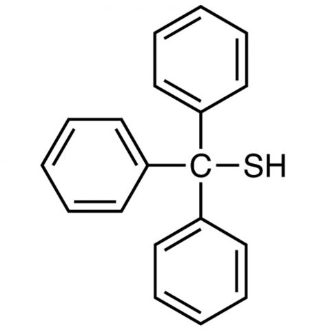 Triphenylmethanethiol Chemische Struktur