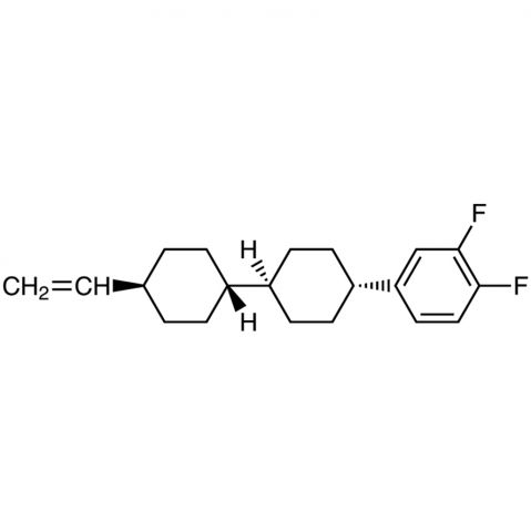 trans,trans-4-(3,4-Difluorophenyl)-4'-vinylbicyclohexyl Chemical Structure