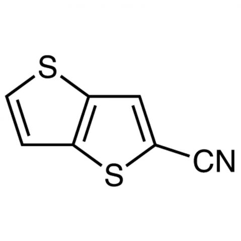 Thieno[3,2-b]thiophene-2-carbonitrile 化学構造