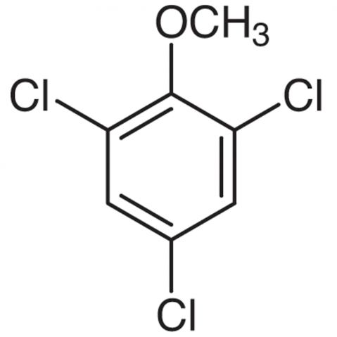 2,4,6-Trichloroanisole 化学構造