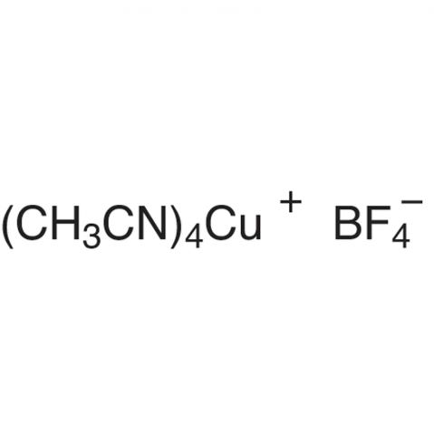 Tetrakis(acetonitrile)copper(I) Tetrafluoroborate 化学構造