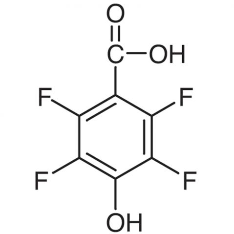 2,3,5,6-Tetrafluoro-4-hydroxybenzoic Acid التركيب الكيميائي