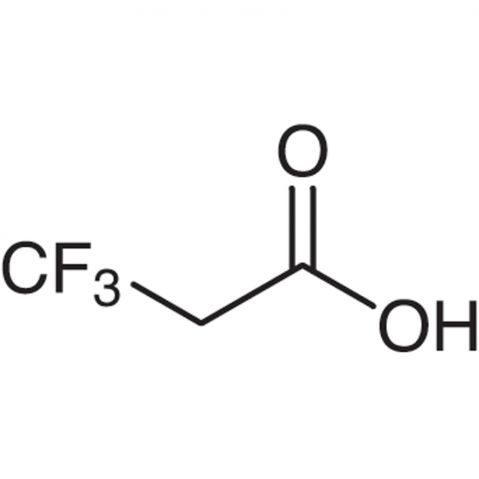 3,3,3-Trifluoropropionic Acid Chemische Struktur