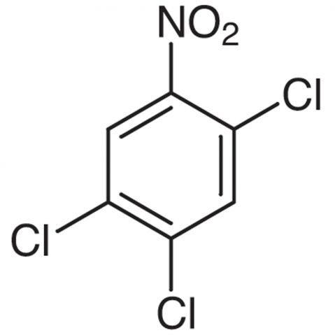 2,4,5-Trichloronitrobenzene Chemical Structure